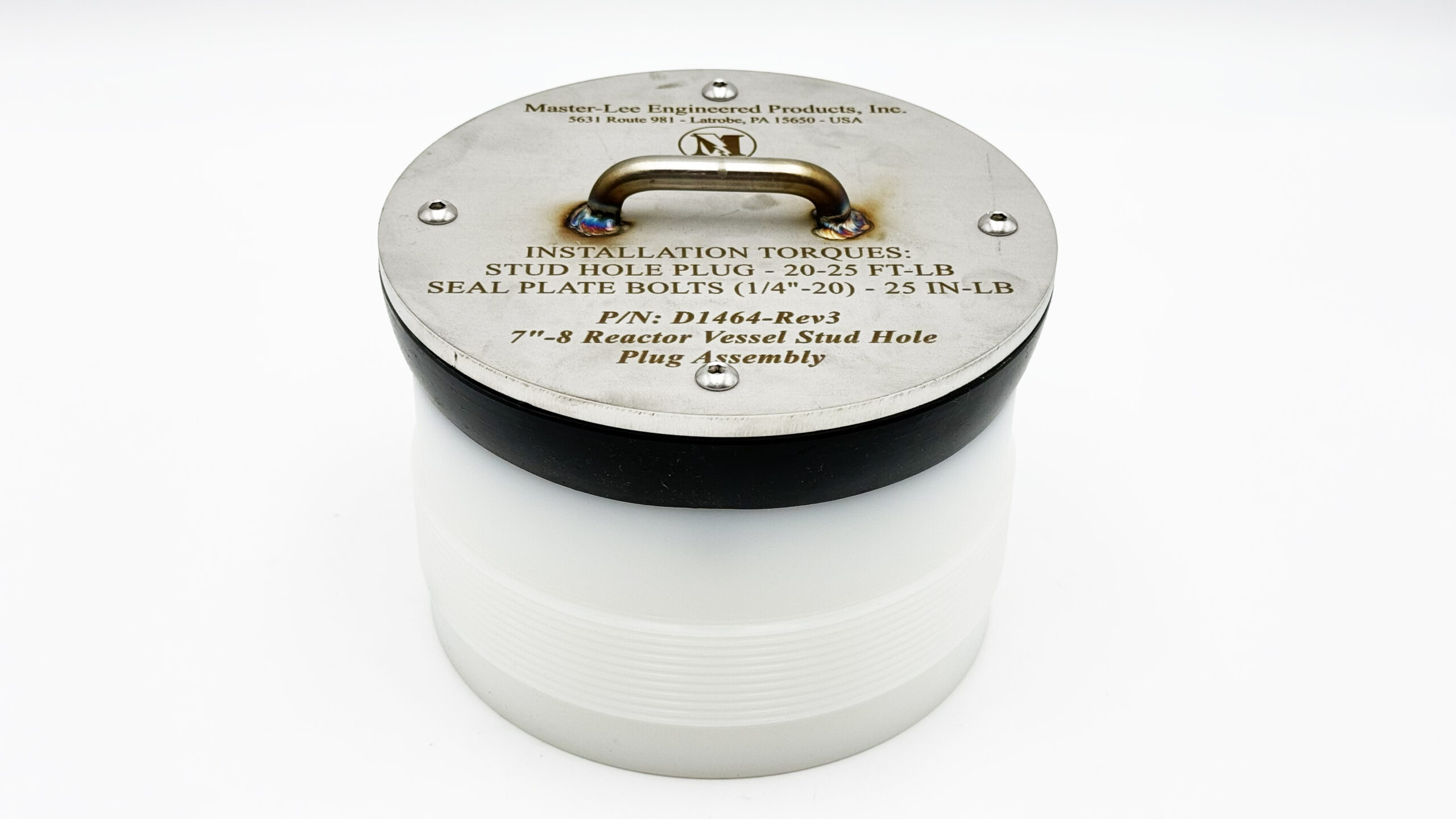 Reactor Vessel Stud Hole Plugs