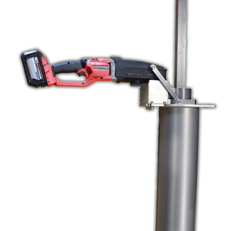 Reactor Vessel Battery Powered Stud Hole Cleaner